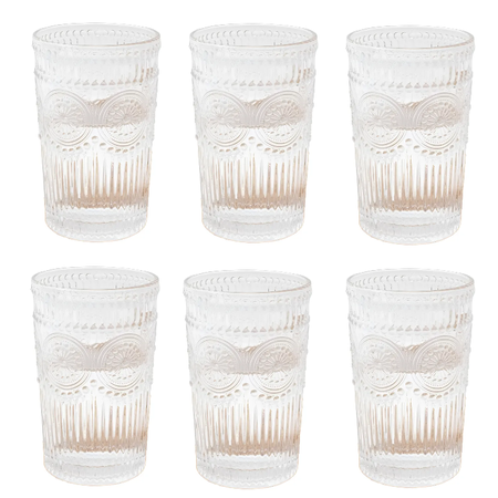 Set X 6 Vasos Alto Margarita Etxe (008802)