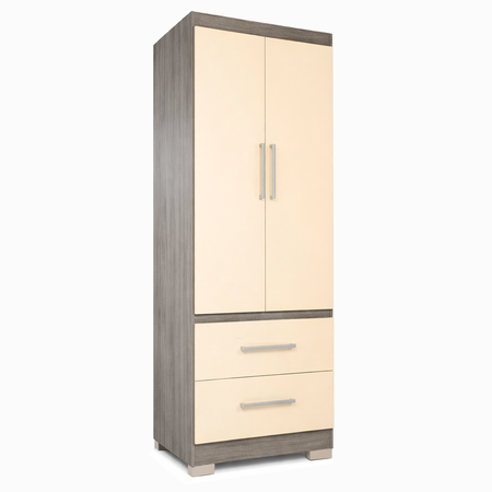 Placard Ropero de 2 Puertas y 2 Cajones Golden Oregon Maximo Fortaleza