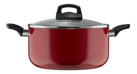 Olla Ilko Element Rosso 24Cm con tapa