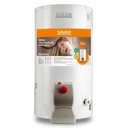 Termotanque a Gas Saiar 50 Lts Conexion Inferior