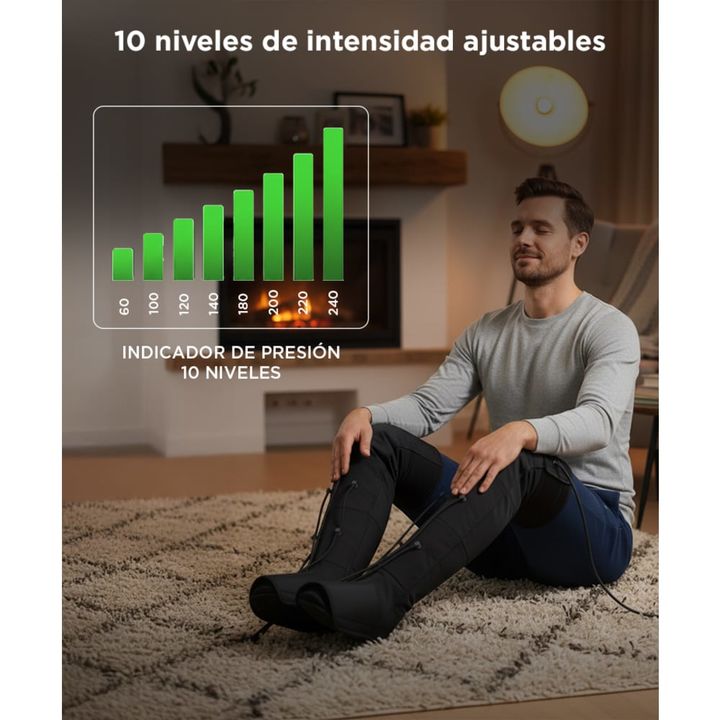 Kit de Equipo de Botas De Presoterapia Gadnic - Talle M - Vista 4