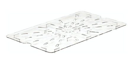 Estante Drenaje Gn 1/3 Policarbonato Cambro 30cwd Blanco