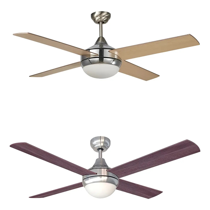 Ventilador De Techo De Madera Con Luz Liliana Vthm314 - Vista 3