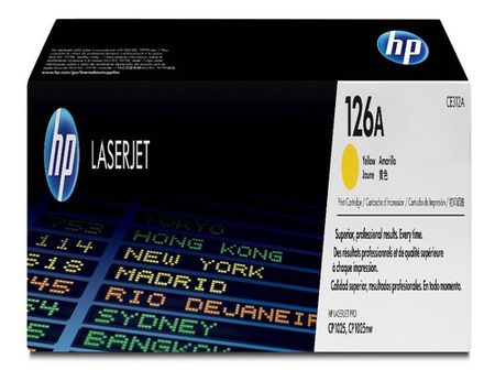 Tóner Hp 126a Amarillo Laserjet Original Ce312a