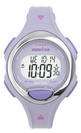 RELOJ DIGITAL TIMEX IRONMAN, TODO VIOLETA, 30 LAP (RTX0652) (TW2W17100)