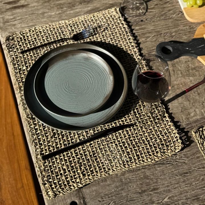 Mantel Individual de Mesa Deco Rectangular Seagrass 48x33 - Vista 1