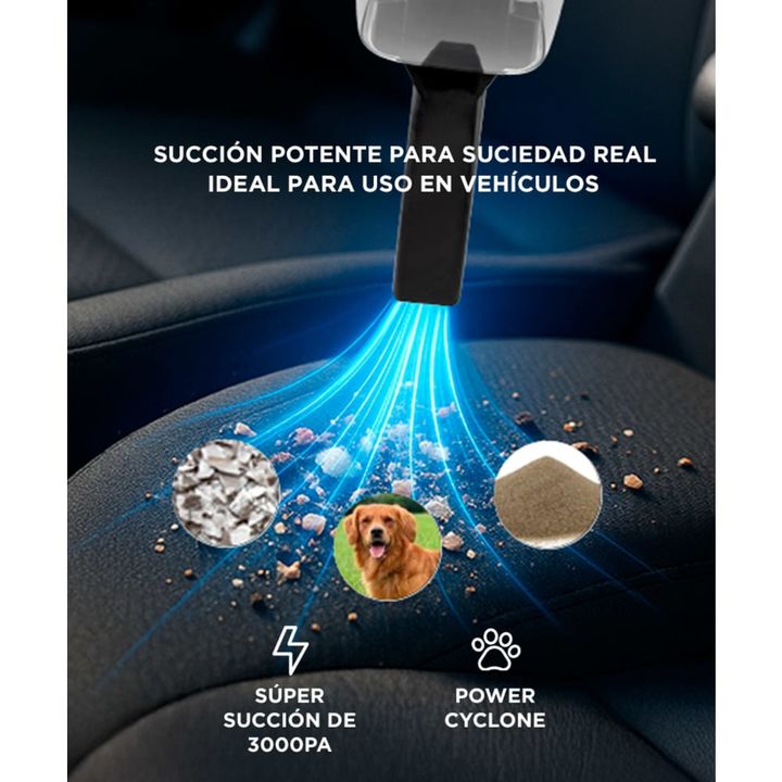 Aspiradora 12 volt Para Auto Portatil vc 111 - Vista 4