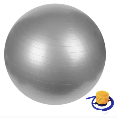 Pelota Esferodinamia Yoga Pilates Gym 75 cms con inflador + kit de regalo