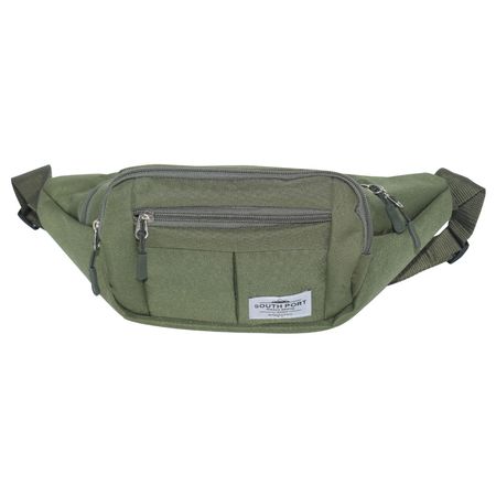 Riñonera Bandolera Verde South Port Urbana Unisex