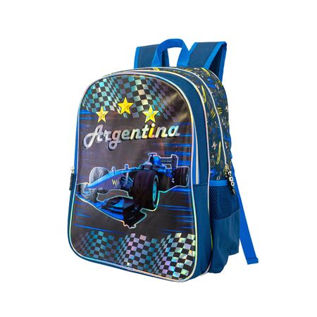 Mochila Escolar Reforzada Nene Varon Primaria QD17 Azul F1 3 Estrellas