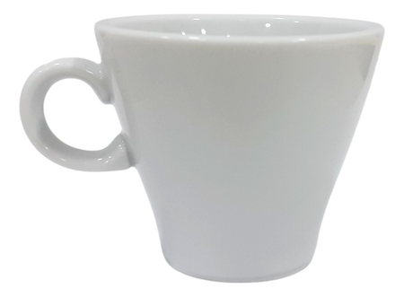 Set 10 Tazas De Café Porcelana Tsuji 1600 Segunda Selección Blanco Taza De Café