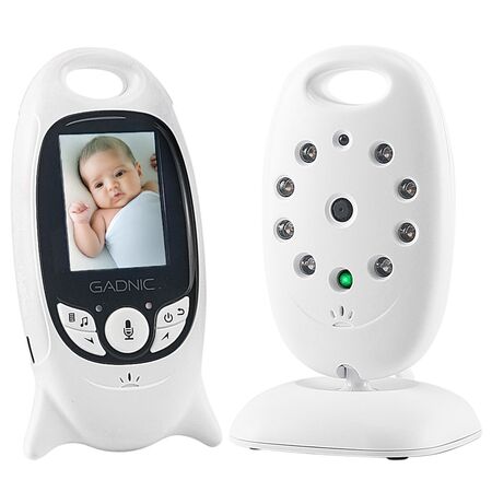 Baby Call Monitor Gadnic Audio Melodias Video con Visión Nocturna