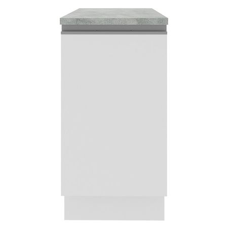 Bajo Mesada Con Mesada Madesa Glamy 1 Puerta 40x84x52