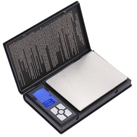 Balanza De Precisión Digital  0.1g A 2kg Platina Oro Polvo