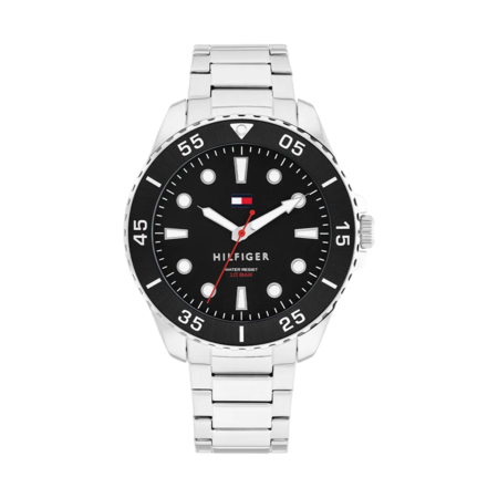 RELOJ ANALÓGICO TOMMY HILFIGER - PLATEADO CAJA ACERO INOX MALLA ACERO INOX (RTH0783)