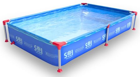 Pileta Estructural Sol De Verano De Lona 200 Fun 1500L 230X145X40 