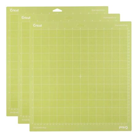 Pack x 3 Tapetes de corte Cricut StandardGrip 12x12” 2004702