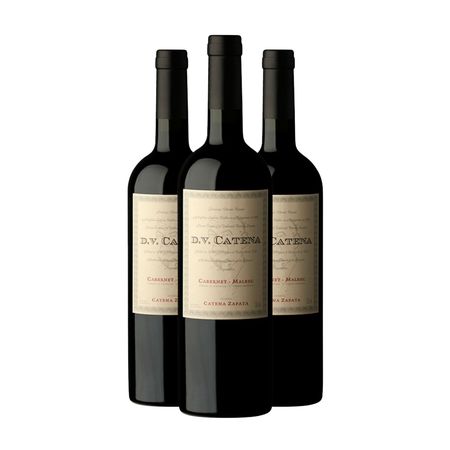 Vino Tinto DV Catena Cabernet Malbec 750 ml Caja x 3