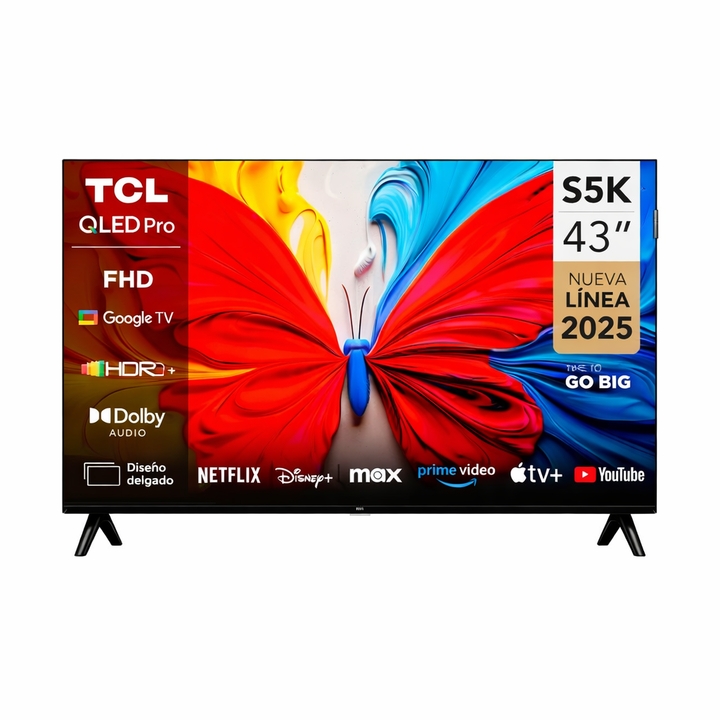 LED TCL QLED 43S5K - Vista 2
