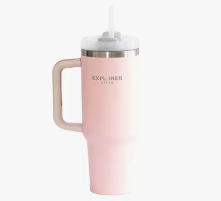 Vaso Termico Quencher 1,18 Litros Explorer Apolo Acero Rosa