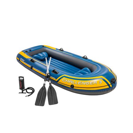 Bote Inflable Intex Challenger 3 Set 295x137x43 Cm 23829/6