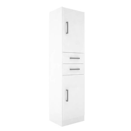 MULTIFUNCION C/PATAS ORLANDI BL 402 BAHIA - BLANCO, 2 PUERTAs, 2 CAJONES, 2 ESTANTES