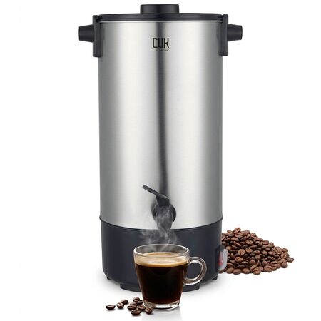 Cafetera Hotelera CUK By Gadnic 45 Tazas 6L Acero Inoxidable Industrial