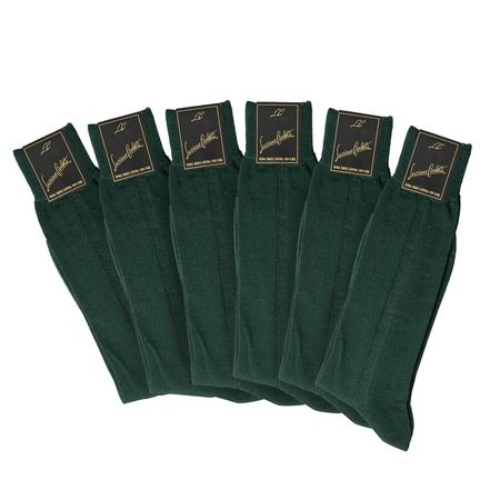 PACK X6 MEDIAS ITALIANAS VERDE IV