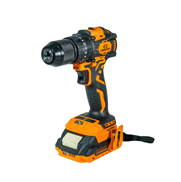 Taladro Percutor Lusqtoff Til45-8bk 13mm 18v Mandril Metal Naranja 50 - Vista 2