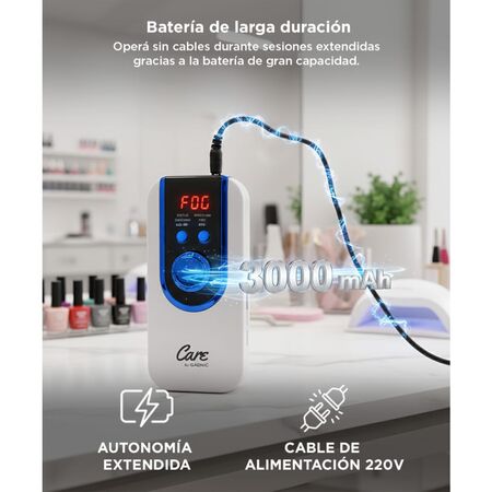Torno Para Uñas Gadnic T103 Recargable