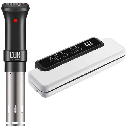 Kit Sous Vide Cocción De Precisión + Envasadora Al Vacío Profesional