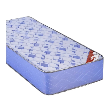 colchon gani 1 1/2 plaza espuma air flex 100 x 1.90 x 22 celeste