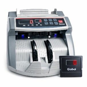 CONTADORA DE BILLETES DE CARGA SUPERIOR DOBLE VISOR GLOBAL ELECTRONICS (BILLCOUNTER-1)