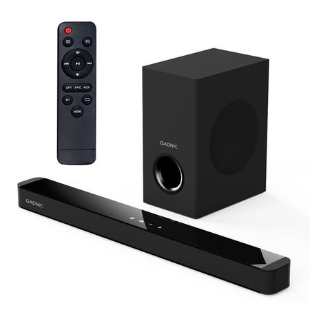 Barra de Sonido Gadnic Nova 160 21 Canales Subwoofer 8” Conexión Inalámbrica 160W