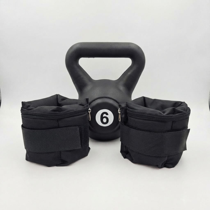 Pesa Rusa 6 Kg + Par de Tobilleras 2 Kg - Vista 4