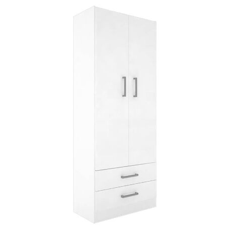 MULTIFUNCION C/PATAS ORLANDI BL 400 BAHIA - BLANCO, 2 PUERTAS, 2 CAJONES, 2 ESTANTES
