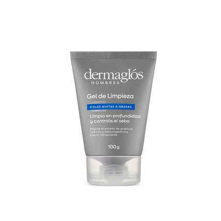 Gel De Limpieza Piel Mixta Y Grasa Hombre Dermaglos 100g