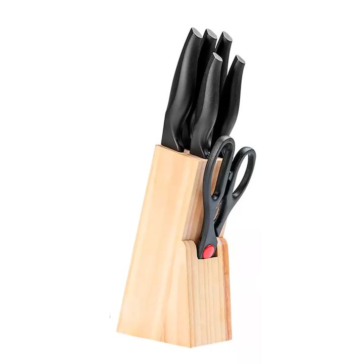 Set De Cuchillos Con Taco De Madera Brinox ( 2556/111) - Vista 1