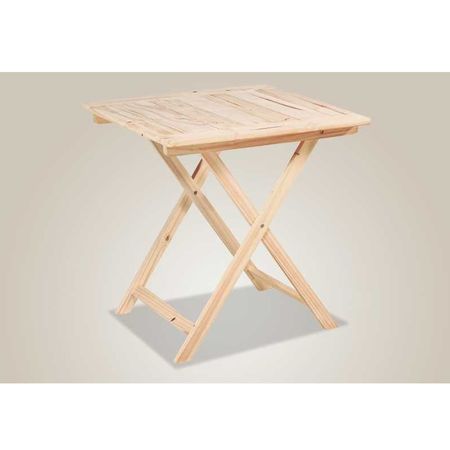 Mesa Bar 0.75 Mts Plegable Ecomadera Pino Impregnado