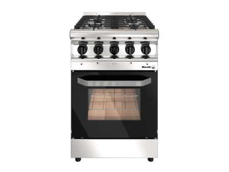 COCINA INDUSTRIAL  MORELLI 550 ACERO INOX. P/V FUNDICION 