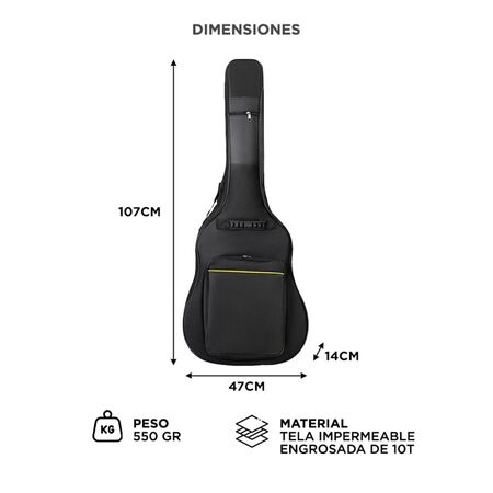 Funda de Guitarra Gadnic Impermeable