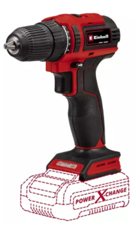Taladro Atornillador Einhell 10 Mm Inalambrico Te-cd 18/40