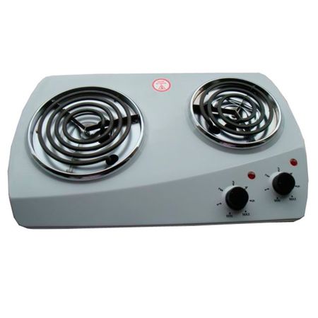 Anafe Electrico Foco 2 Hornallas 2250w Con Termostato