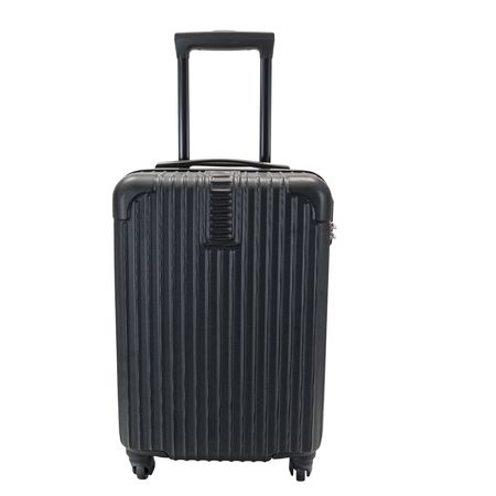 Valija Carry On 18" de mano Apto Cabina con candado Plástico ABS Negra