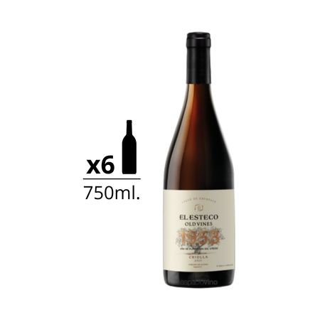 Vino Tinto El Esteco Old Vines Criolla Caja x 6