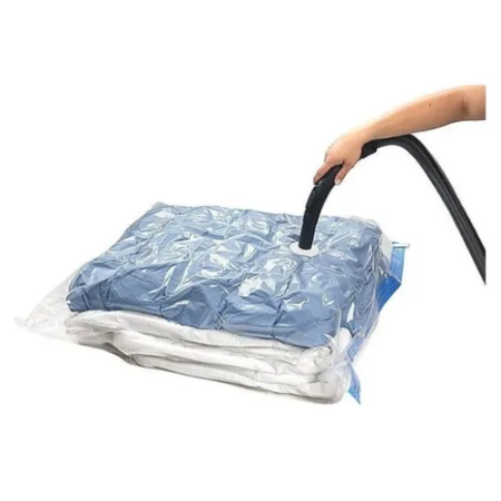 BOLSA SIMPLE DE ALMACENAMIENTO AL VACIO 100x80 CM CANT 2