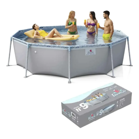 Pileta Tiburoncito N9 3 05 X 0 70 Redonda 5100 Lts