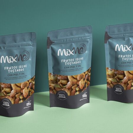 Frutos Secos Miel y Sal MixMe Doypack 125g x 10 Unidades