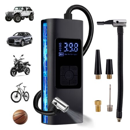 Inflador Portatil Gadnic Bateria Auto 6000mah