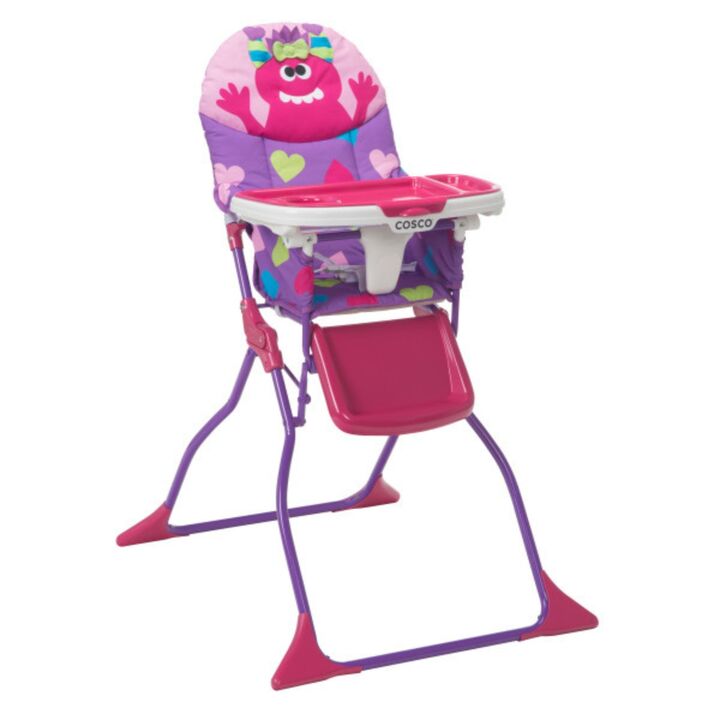 Silla de comer Cosco Simple Fold High Chair Rosa - Vista 2